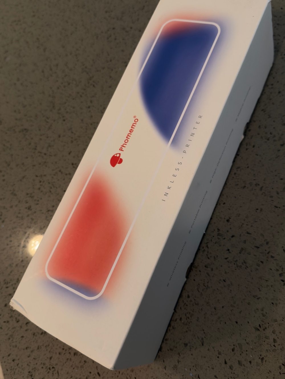 Inkless Printer - Red and Blue